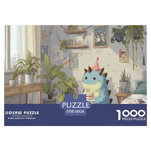 Geburtstag Dinosaurierier Puzzle 1000 Teile Für Erwachsene Geschicklichkeitsspiel Spaß Klassisches Puzzle Geschenke Geburtstag Dinosaurierier Puzzle 1000 Teile Für Erwachsene Geschicklichkeitsspiel Spaß Klassisches Puzzle Geschenke von KUANGYH