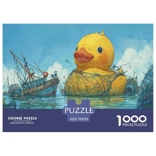Gelbe Ente Puzzles 1000 Teile Für Erwachsene Und Kinder Ab 12 Jahren Pädagogisches Spiel Spaß Klassisches Puzzle Geschenke Gelbe Ente Puzzles 1000 Teile Für Erwachsene Und Kinder Ab 12 Jahren Pädagogisches Spiel Spaß Klassisches Puzzle Geschenke von KUANGYH