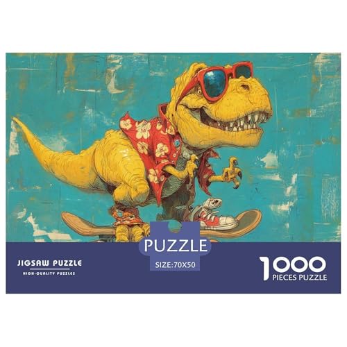 Graffiti Dinosaurierier Puzzle 1000 Teile Für Erwachseneund Kinder Pädagogisches Spiel Spaß Klassisches Puzzle Geschenke Graffiti Dinosaurierier Puzzle 1000 Teile Für Erwachseneund Kinder Pädagogisches Spiel Spaß Klassisches Puzzle Geschenke von KUANGYH