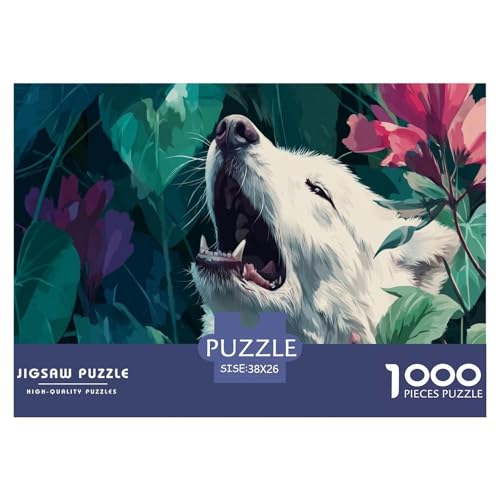 Labrador Retriever Puzzles 1000 Teile Für Erwachsene Herausforderung Spielzeug Spaß Klassisches Puzzle Geschenke von KUANGYH