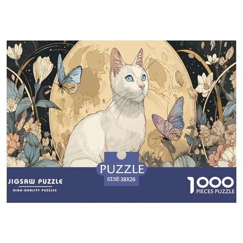 Ragdoll Puzzle 1000 Teile Für Erwachsene Herausforderung Spielzeug Spaß Klassisches Puzzle Geschenke von KUANGYH