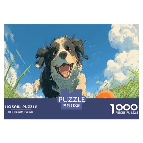 Rottweiler Puzzle 1000 Teile Für Erwachsene Und Kinder Ab 12 Jahren Geschicklichkeitsspiel Spaß Klassisches Puzzle Geschenke von KUANGYH