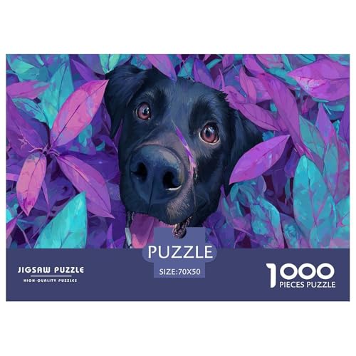 Rottweiler Puzzle 1000 Teile Für Erwachsene Und Kinder Ab 12 Jahren Herausforderung Spielzeug Farbenfrohes Puzzle Geschenke von KUANGYH