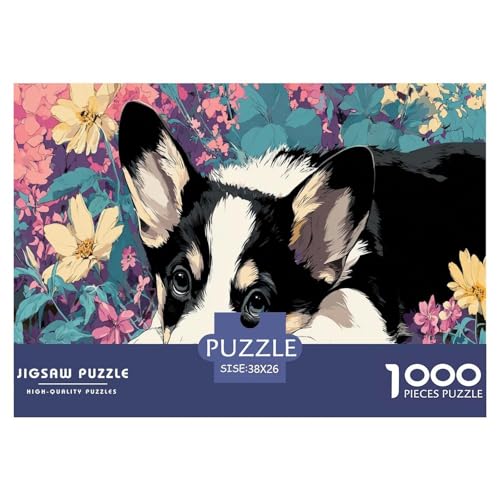Schäferhund Puzzles 1000 Teile Für Erwachseneund Kinder Pädagogisches Spiel Spaß Klassisches Puzzle Geschenke von KUANGYH