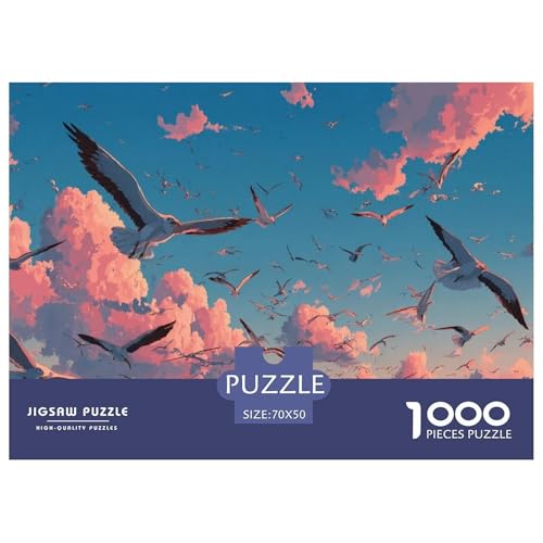 Seemöwe Puzzles 1000 Teile Für Erwachsene Und Kinder Ab 12 Jahren Pädagogisches Spiel Spaß Klassisches Puzzle Geschenke Seemöwe Puzzles 1000 Teile Für Erwachsene Und Kinder Ab 12 Jahren Pädagogisches Spiel Spaß Klassisches Puzzle Geschenke von KUANGYH