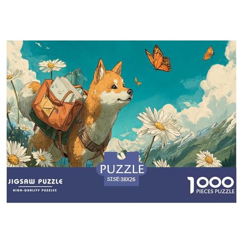 Shiba Inu Puzzle 1000 Teile Für Erwachsene Und Kinder Ab 12 Jahren Geschicklichkeitsspiel Farbenfrohes Puzzle Geschenke Shiba Inu Puzzle 1000 Teile Für Erwachsene Und Kinder Ab 12 Jahren Geschicklichkeitsspiel Farbenfrohes Puzzle Geschenke von KUANGYH