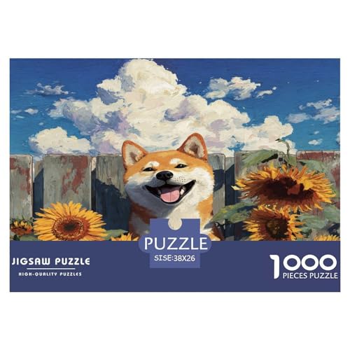 Shiba Inu Puzzles 1000 Teile Für Erwachseneund Kinder Pädagogisches Spiel Farbenfrohes Puzzle Geschenke Shiba Inu Puzzles 1000 Teile Für Erwachseneund Kinder Pädagogisches Spiel Farbenfrohes Puzzle Geschenke von KUANGYH