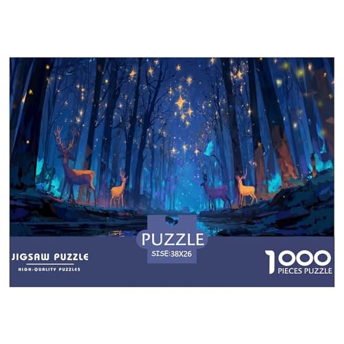 Sika Hirsch Puzzles 1000 Teile Für Erwachsene Geschicklichkeitsspiel Spaß Klassisches Puzzle Geschenke Sika Hirsch Puzzles 1000 Teile Für Erwachsene Geschicklichkeitsspiel Spaß Klassisches Puzzle Geschenke von KUANGYH