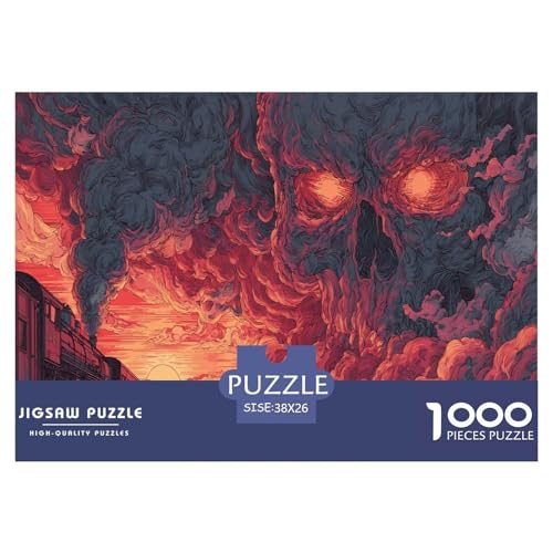Skeleton Zug Puzzle 1000 Teile Für Erwachseneund Kinder Geschicklichkeitsspiel Spaß Klassisches Puzzle Geschenke Skeleton Zug Puzzle 1000 Teile Für Erwachseneund Kinder Geschicklichkeitsspiel Spaß Klassisches Puzzle Geschenke von KUANGYH