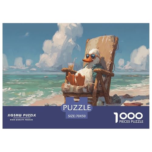 Strandenten Puzzle 1000 Teile Für Erwachseneund Kinder Herausforderung Spielzeug Spaß Klassisches Puzzle Geschenke von KUANGYH