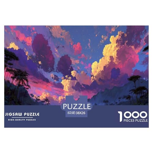 Wunderland Paradies Puzzle 1000 Teile Für Erwachsene Und Kinder Ab 12 Jahren Geschicklichkeitsspiel Spaß Klassisches Puzzle Geschenke von KUANGYH