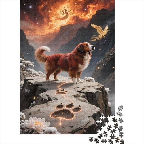 Berner Berghund Puzzles 1000 Teile Erwachsene Puzzlespiele Farbenfrohes Puzzle Geschenke Für Frauen Home Dekoration Berner Berghund Puzzles 1000 Teile Erwachsene Puzzlespiele Farbenfrohes Puzzle Geschenke Für Frauen Home Dekoration von KUANGYUH