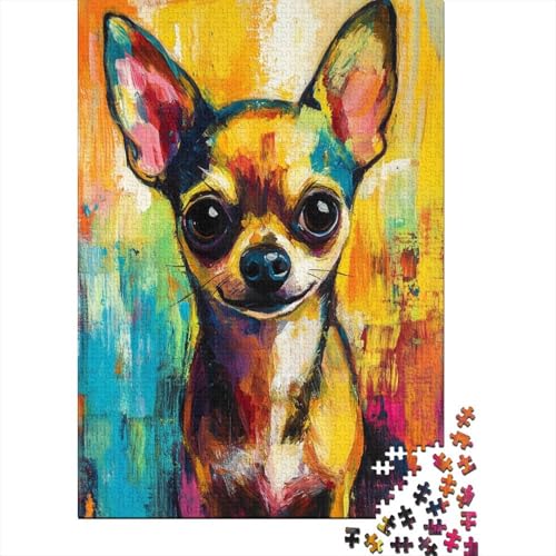 Chihuahua Puzzle 1000 Teile Erwachsene Pädagogisches Spiel Herausforderung Spielzeug Geschenke Für Frauen Home Dekoration Chihuahua Puzzle 1000 Teile Erwachsene Pädagogisches Spiel Herausforderung Spielzeug Geschenke Für Frauen Home Dekoration von KUANGYUH