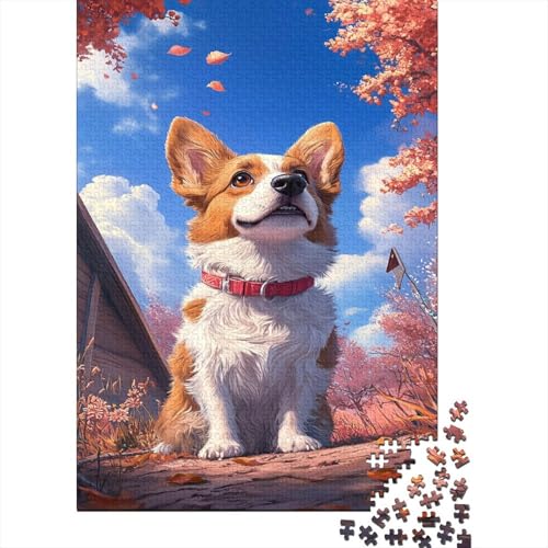 Corgi Puzzle 1000 Teile Für Erwachsene Und Kinder Farbenfrohes Legespiel Herausforderung Spielzeug Puzzle-Geschenk Home Dekoration Corgi Puzzle 1000 Teile Für Erwachsene Und Kinder Farbenfrohes Legespiel Herausforderung Spielzeug Puzzle-Geschenk Home Dekoration von KUANGYUH