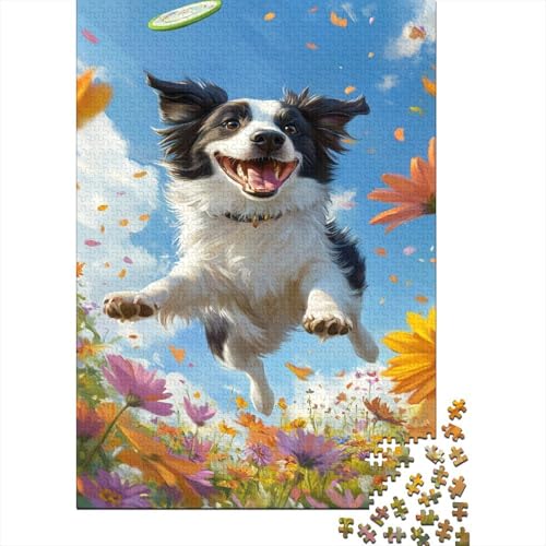 Der Border Collie Puzzle 1000 Teile Erwachsene Farbenfrohes Legespiel Farbenfrohes Puzzle Geschenke Für Frauen Home Dekoration Der Border Collie Puzzle 1000 Teile Erwachsene Farbenfrohes Legespiel Farbenfrohes Puzzle Geschenke Für Frauen Home Dekoration von KUANGYUH