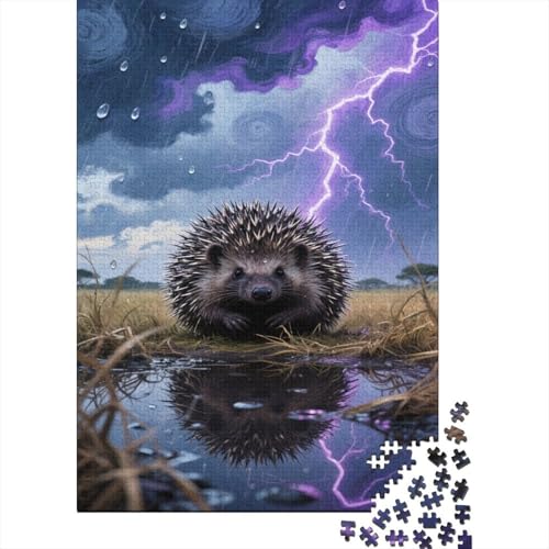Europäischer Hedgehog Puzzle 1000 Teile Für Erwachsene Und Kinder Pädagogisches Spiel Farbenfrohes Puzzle-Geschenk Home Dekoration Europäischer Hedgehog Puzzle 1000 Teile Für Erwachsene Und Kinder Pädagogisches Spiel Farbenfrohes Puzzle-Geschenk Home Dekoration von KUANGYUH