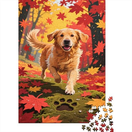 Goldener Retriever Puzzle 1000 Teile Erwachsene Puzzlespiele Farbenfrohes Puzzle Geschenke Für Männe Home Dekoration Goldener Retriever Puzzle 1000 Teile Erwachsene Puzzlespiele Farbenfrohes Puzzle Geschenke Für Männe Home Dekoration von KUANGYUH