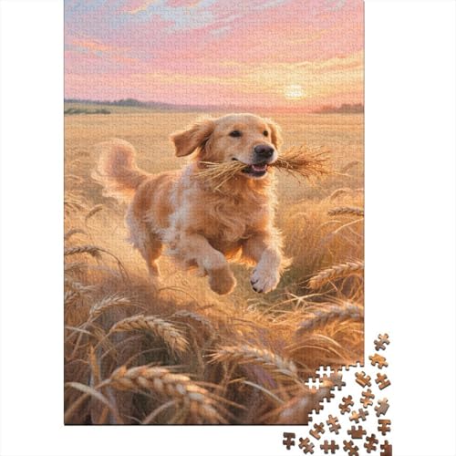 Goldener Retriever Puzzle 1000 Teile Erwachsene Puzzlespiele Herausforderung Spielzeug Geschenke Für Männe Home Dekoration Goldener Retriever Puzzle 1000 Teile Erwachsene Puzzlespiele Herausforderung Spielzeug Geschenke Für Männe Home Dekoration von KUANGYUH