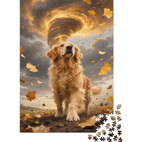 Goldener Retriever Puzzles 1000 Teile Erwachsene Puzzlespiele Farbenfrohes Puzzle Geschenke Für Frauen Home Dekoration Goldener Retriever Puzzles 1000 Teile Erwachsene Puzzlespiele Farbenfrohes Puzzle Geschenke Für Frauen Home Dekoration von KUANGYUH