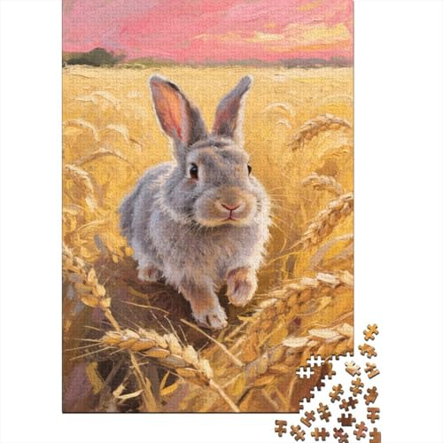 Kaninchen Puzzle 1000 Teile Erwachsene Puzzlespiele Farbenfrohes Puzzle Geschenke Für Männe Home Dekoration Kaninchen Puzzle 1000 Teile Erwachsene Puzzlespiele Farbenfrohes Puzzle Geschenke Für Männe Home Dekoration von KUANGYUH