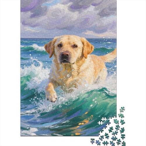 Labrador Retriever Puzzles 1000 Teile Erwachsene Puzzlespiele Farbenfrohes Puzzle Geschenke Für Frauen Home Dekoration Labrador Retriever Puzzles 1000 Teile Erwachsene Puzzlespiele Farbenfrohes Puzzle Geschenke Für Frauen Home Dekoration von KUANGYUH