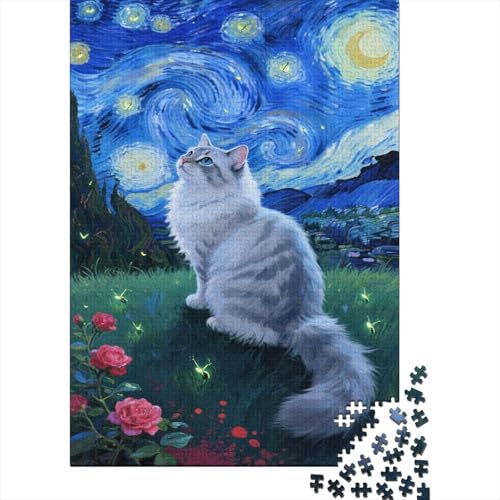 Ragdoll Puzzle 1000 Teile Erwachsene Puzzlespiele Farbenfrohes Puzzle Geschenke Für Frauen Home Dekoration Ragdoll Puzzle 1000 Teile Erwachsene Puzzlespiele Farbenfrohes Puzzle Geschenke Für Frauen Home Dekoration von KUANGYUH
