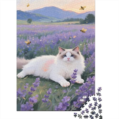 Ragdoll Puzzle 1000 Teile Für Erwachsene Und Kinder Farbenfrohes Legespiel Herausforderung Spielzeug Geschenke Für Frauen Home Dekoration Ragdoll Puzzle 1000 Teile Für Erwachsene Und Kinder Farbenfrohes Legespiel Herausforderung Spielzeug Geschenke Für Frauen Home Dekoration von KUANGYUH