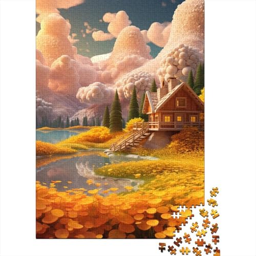 Süße Landschaft Puzzle 1000 Teile Erwachsene Pädagogisches Spiel Herausforderung Spielzeug Puzzle-Geschenk Home Dekoration Süße Landschaft Puzzle 1000 Teile Erwachsene Pädagogisches Spiel Herausforderung Spielzeug Puzzle-Geschenk Home Dekoration von KUANGYUH