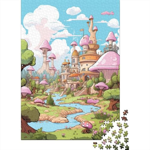 Wunderland Puzzle 1000 Teile Für Erwachsene Und Kinder Puzzlespiele Farbenfrohes Puzzle Geschenke Für Frauen Home Dekoration Wunderland Puzzle 1000 Teile Für Erwachsene Und Kinder Puzzlespiele Farbenfrohes Puzzle Geschenke Für Frauen Home Dekoration von KUANGYUH