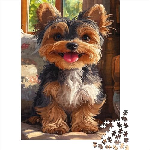 Yorkshire Terrier Puzzle 1000 Teile Für Erwachsene Und Kinder Puzzlespiele Herausforderung Spielzeug Geschenke Für Frauen Home Dekoration Yorkshire Terrier Puzzle 1000 Teile Für Erwachsene Und Kinder Puzzlespiele Herausforderung Spielzeug Geschenke Für Frauen Home Dekoration von KUANGYUH