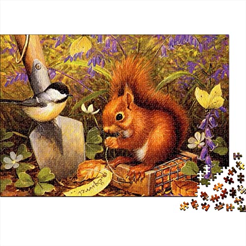 1000-teiliges Puzzle für Erwachsene Eichhörnchen – Tier|A696 Puzzle Verlaufspuzzle Schwierig und herausfordernd Lernspielzeug zum Stressabbau für Erwachsene Kinder 38 x 26 cm 1000-teiliges Puzzle für Erwachsene Eichhörnchen – Tier|A696 Puzzle Verlaufspuzzle Schwierig und herausfordernd Lernspielzeug zum Stressabbau für Erwachsene Kinder 38 x 26 cm von KUANGZEHUA