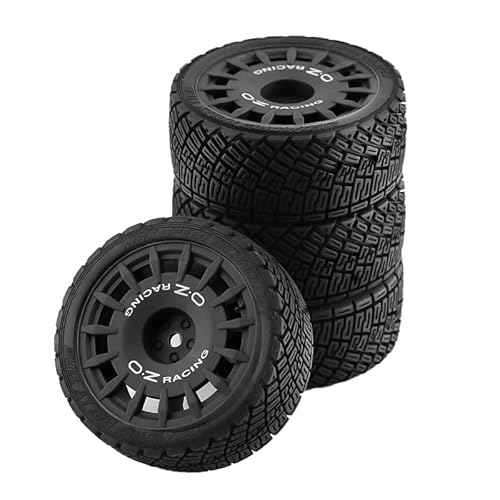 1/10 RC Racing Auto Reifen Auf Straße Reifen Rad for Tamiya TT01 TT02 XV01 TA06 PTG-2 HPI WR8 HSP /10 RC Auto Upgrades Teile(Zwart) von KUENCE