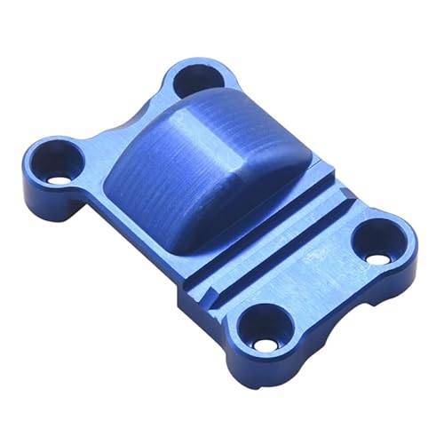 1:5 Aluminiumlegierung hintere Getriebeabdeckung for RC Crawler Autoteile 1/5 for TRAXXAS Xmaxx Monster Truck 6S 77076-4 8S 77086-4(Blauw) von KUENCE