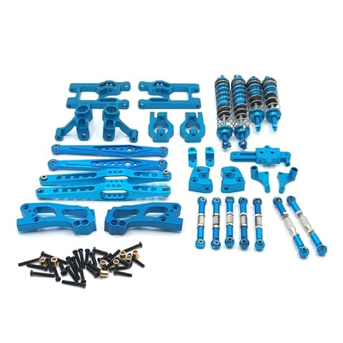 12428 Teile 12423 Upgrade Zubehör Feiyue FY03 Kit for Feiyue FY03 WLtoy 12428 12423 1/12 RC Buggy Auto Teile 13 Stück(Blauw) von KUENCE