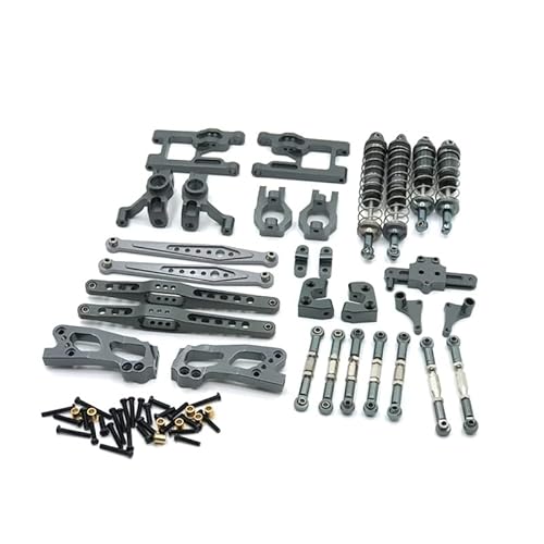 12428 Teile 12423 Upgrade Zubehör Feiyue FY03 Kit for Feiyue FY03 WLtoy 12428 12423 1/12 RC Buggy Auto Teile 13 Stück(Titanium) von KUENCE
