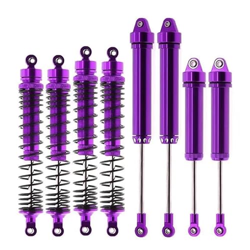 8 Stück Kompatibel mit for TRAXXAS 1/7 UDR Metall Stoßdämpfer vorne hinten 8460 8450 for 1/7 RC Car for TRAXXAS Unlimited Desert Racer(Q) von KUENCE