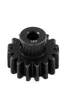 KUENCE 0,8M 32P 3,175mm 10-11-12-13-14-15T-16-17-18-19-20-21-22-23-24T 45# Ritzel aus gehärtetem Stahl for 1/10 RC-Car(16 T) von KUENCE