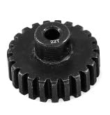 KUENCE 0,8M 32P 3,175mm 10-11-12-13-14-15T-16-17-18-19-20-21-22-23-24T 45# Ritzel aus gehärtetem Stahl for 1/10 RC-Car(22 T) von KUENCE