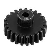 KUENCE 0,8M 32P 3,175mm 10-11-12-13-14-15T-16-17-18-19-20-21-22-23-24T 45# Ritzel aus gehärtetem Stahl for 1/10 RC-Car(23 T) von KUENCE