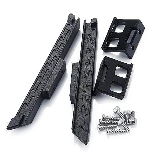 KUENCE 1 Paar Metall-Seitenpedal-Rock-Slider 32523 1/24 RC Crawler Car Truck Model Upgrade Parts von KUENCE