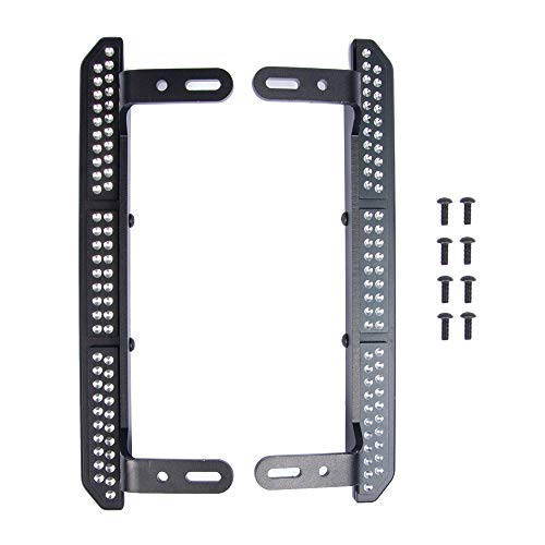 KUENCE 1 Paar Trittpedalseiten aus Metalllegierung TRX-4 TRX4 1/10 RC Crawler Car Upgrade-Teile von KUENCE