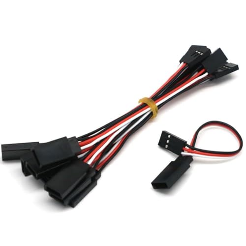 KUENCE 10 Teile/los 10 cm 15 cm 30 cm 50 cm 100 cm 150 cm 200 cm RC Servo Verlängerung Kabel Kabel Draht 150mm Blei JR Großhandel(10CM) von KUENCE