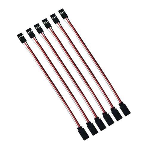 KUENCE 100 mm 150 mm 200 mm 300 mm 500 mm Servokabel-Verlängerungs-Y-Verlängerungskabel for RC Futaba JR Stecker auf Buchse 15 cm 30 cm 50 cm(Support Custom) von KUENCE