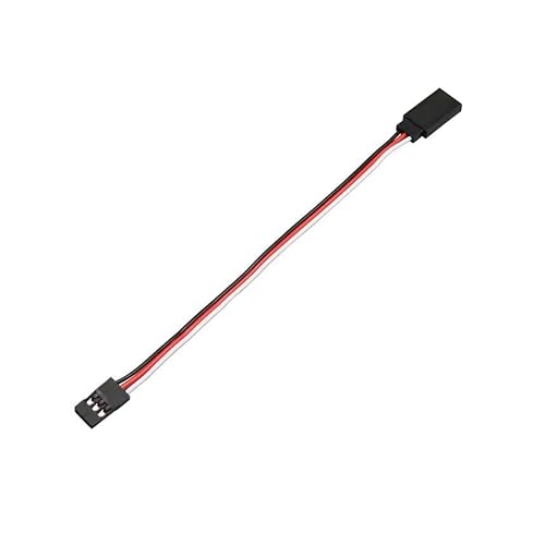KUENCE 1PCS 15/30/50cm 1to1 1to 2 1 zu 3 1 zu 4 RC Servo verlängerung Draht Kabel for Futaba JR Männlich zu Weiblich RC Modell(1to1 15CM) von KUENCE
