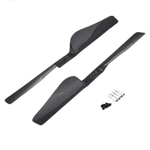 KUENCE 2 Paar 5042 Haupt-3-Blade-Propeller-Rotor-Kohlefaser-Requisiten for Papagei BBOP Drone 3.0 8088 8x8.8 for Papagei AR. DRONE1.0 2.0.(1 Pair 8088) von KUENCE