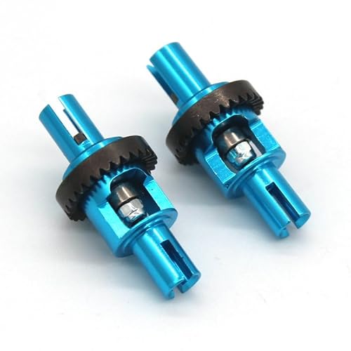 KUENCE 284131 k989 K969 K979 1/28 Rc Auto Metall PO Teile Einstellbares elastisches Kugeldifferential(Blauw) von KUENCE