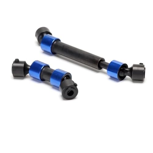 KUENCE 2Pcs Harden Steel Center Middle CVD Universal Antriebswelle 5650 8655 5456 for RC Auto TRX1/10 REVO 3,3 Summit ERevo 2,0 T-Maxx von KUENCE