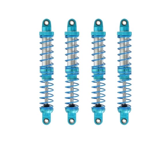 KUENCE 4 stücke RC. Rock Crawler Metall Öl Stoßdämpfer 70mm 80mm 90mm 100mm 110mm 120mm for SCX10. Gespenst TRX4 TRX6 AB. S IMA Sherpa(Blue 100mm) von KUENCE