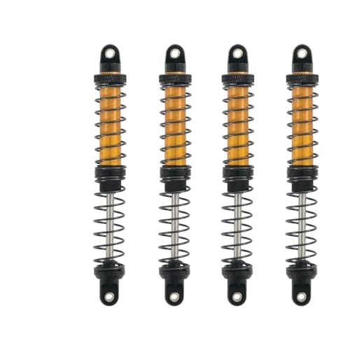 KUENCE 4 stücke RC. Rock Crawler Metall Öl Stoßdämpfer 70mm 80mm 90mm 100mm 110mm 120mm for SCX10. Gespenst TRX4 TRX6 AB. S IMA Sherpa(Golden 110mm) von KUENCE