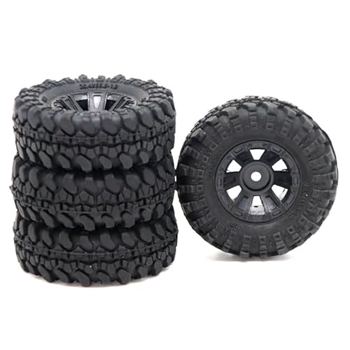 KUENCE 4PCS 55X20mm Rad Felgen Reifen Reifen Set for Axial SCX24 90081 AXI00001 1/24 RC Crawler Auto Upgrade Teile Zubehör KUENCE 4PCS 55X20mm Rad Felgen Reifen Reifen Set for Axial SCX24 90081 AXI00001 1/24 RC Crawler Auto Upgrade Teile Zubehör von KUENCE